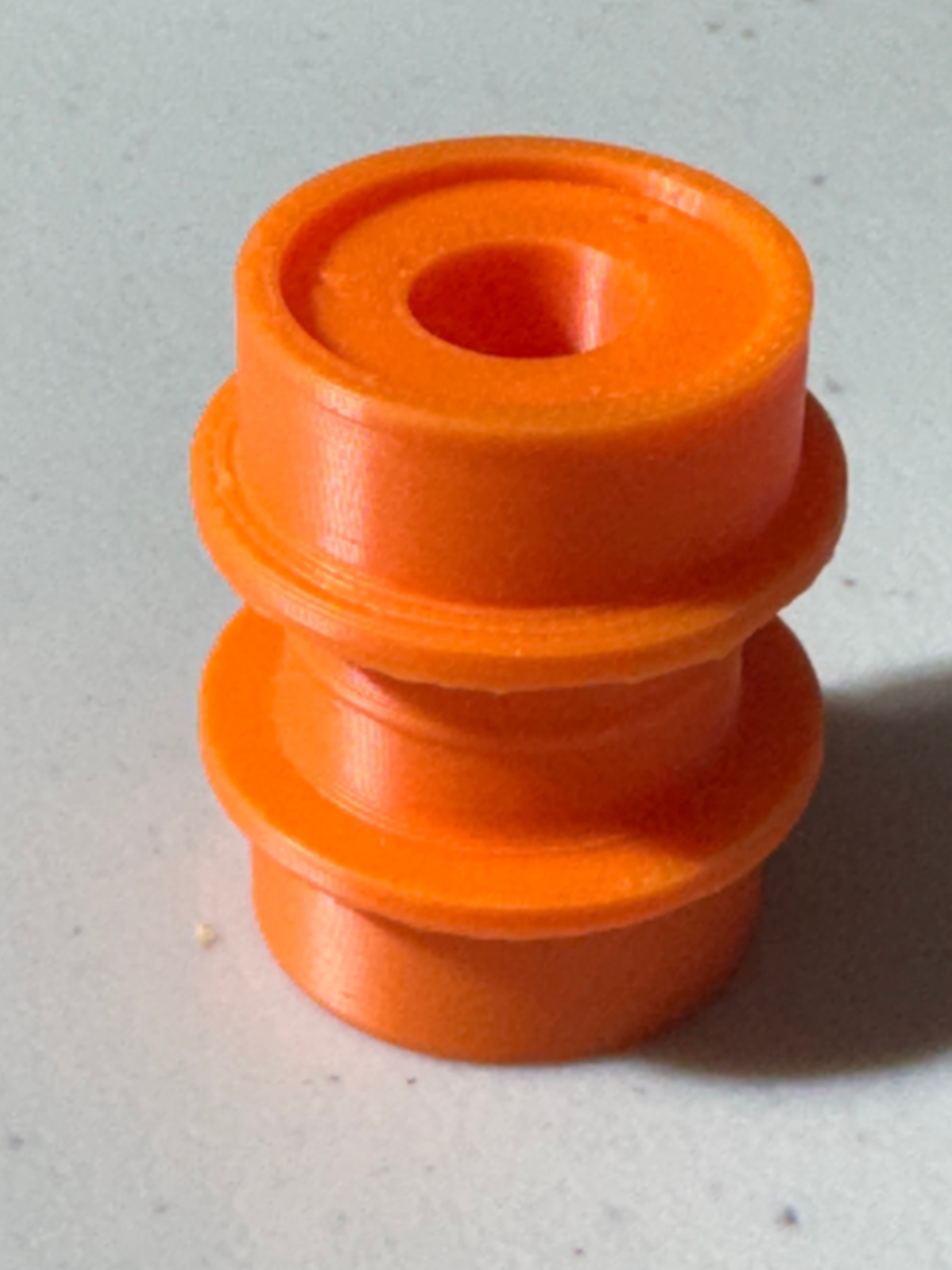 CAT 390F Track Top Rollers - 3D Printed (1/8 Scale)