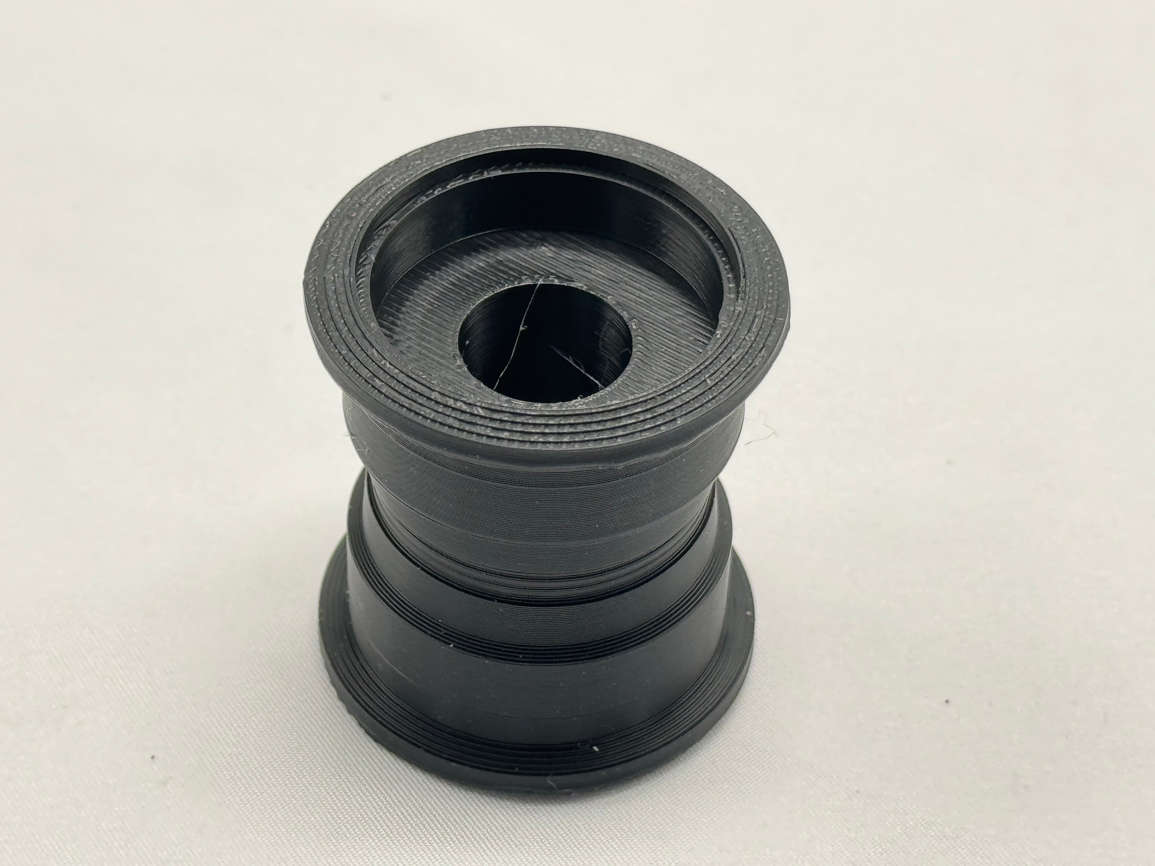 CAT 390F Track Load Roller Complete Kit - 18 Rollers & 36 Bearings - 3D Printed (1/8 Scale)