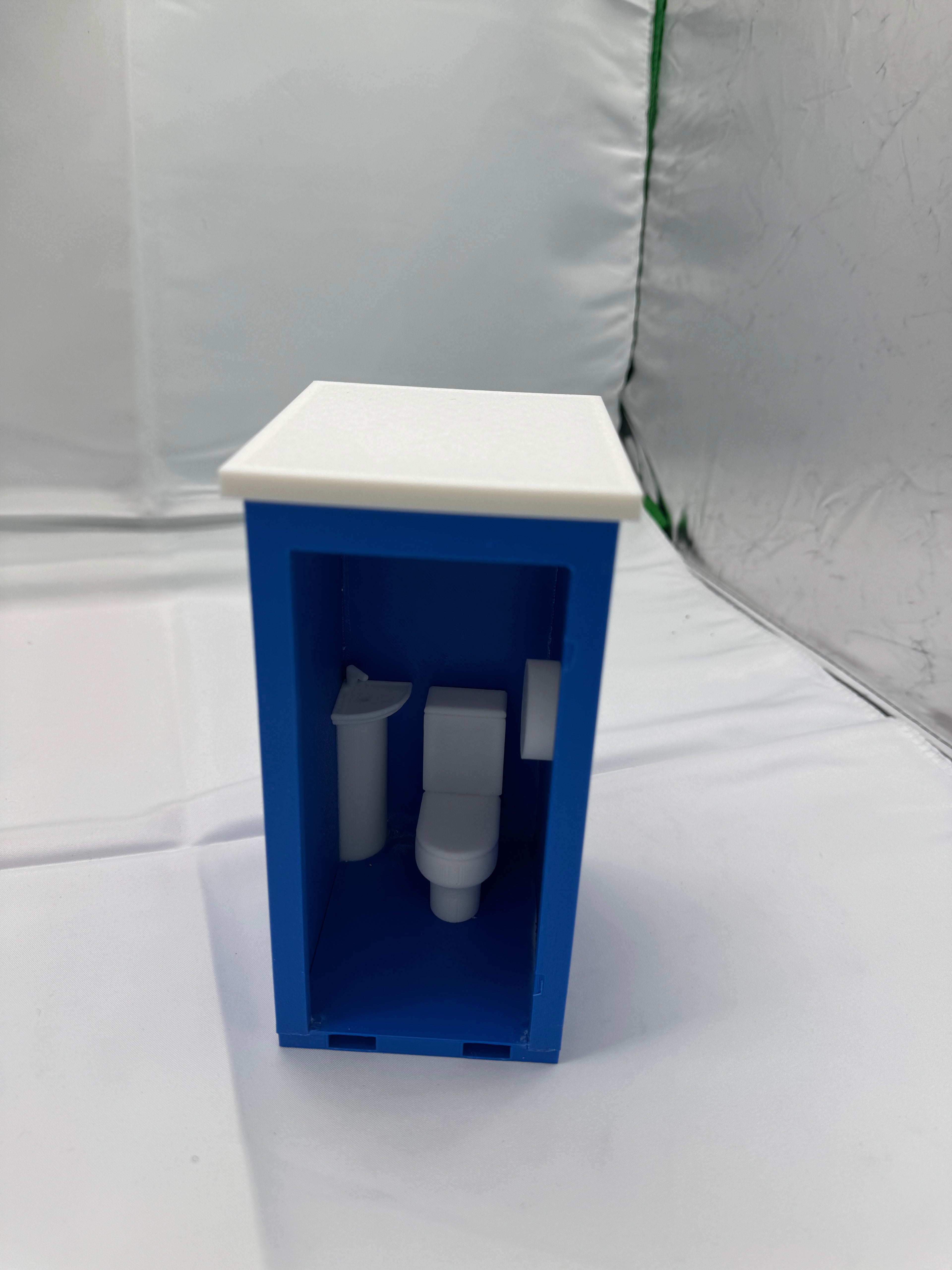 1/14 Scale RC Construction Site Portaloo (Aussie Dunny) - 3D Printed